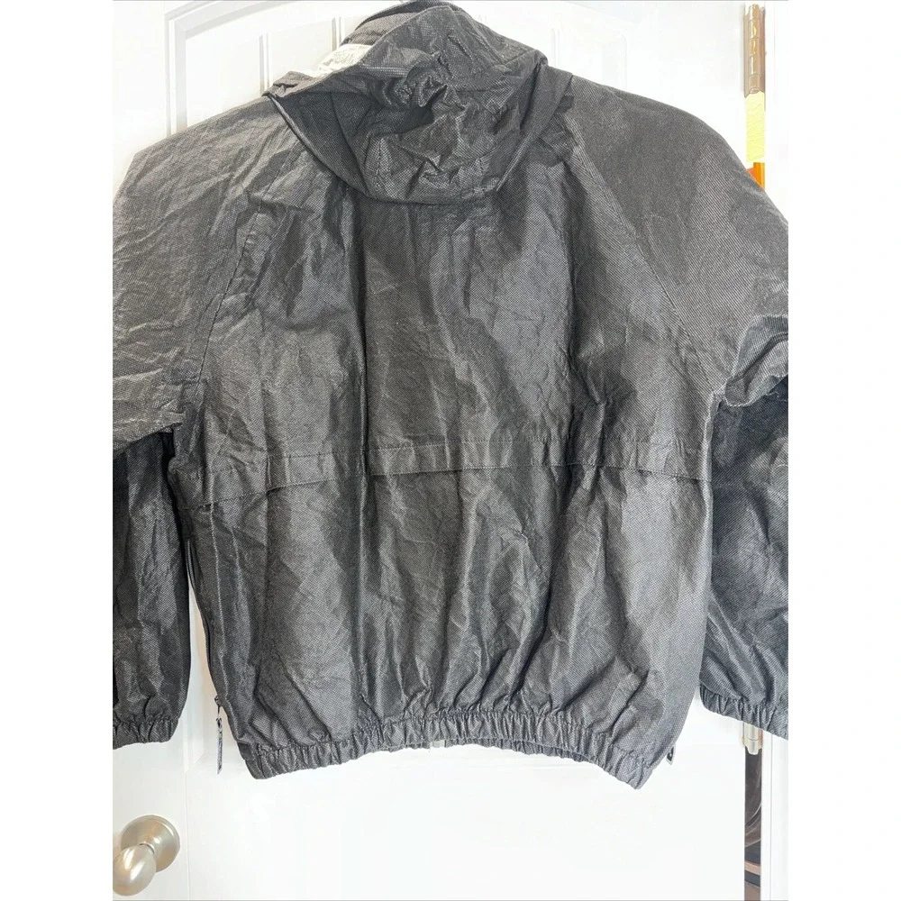 Frogg Toggs Rain Jacket Mens Large Black Waterproof Hooded Lightweight‎ Outdoor